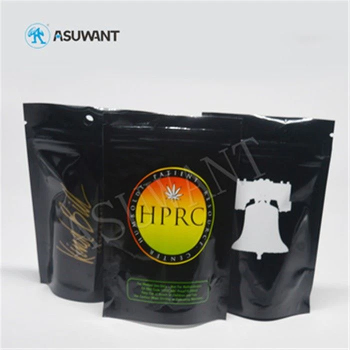 3.5g Stand Up Ziplock Bags Smell Proof Cookies Packaging Mylar Bag