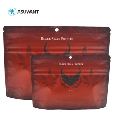 Kajenje vonja, ki je dokazana vrečka mylar otroško odporno embalažno vrečke z zadrgo