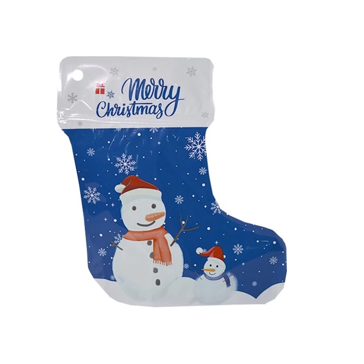 3.5g Pack Irregular Special Socks Shaped Bag Special Plastic Die Cut Smell Proof Custom Mylar Bags