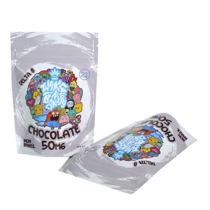 Custom Print 35 G Mylar Bags Childproof Ziplock Pouch Smell Proof Child Resistant Packaging Bags For 3.5G